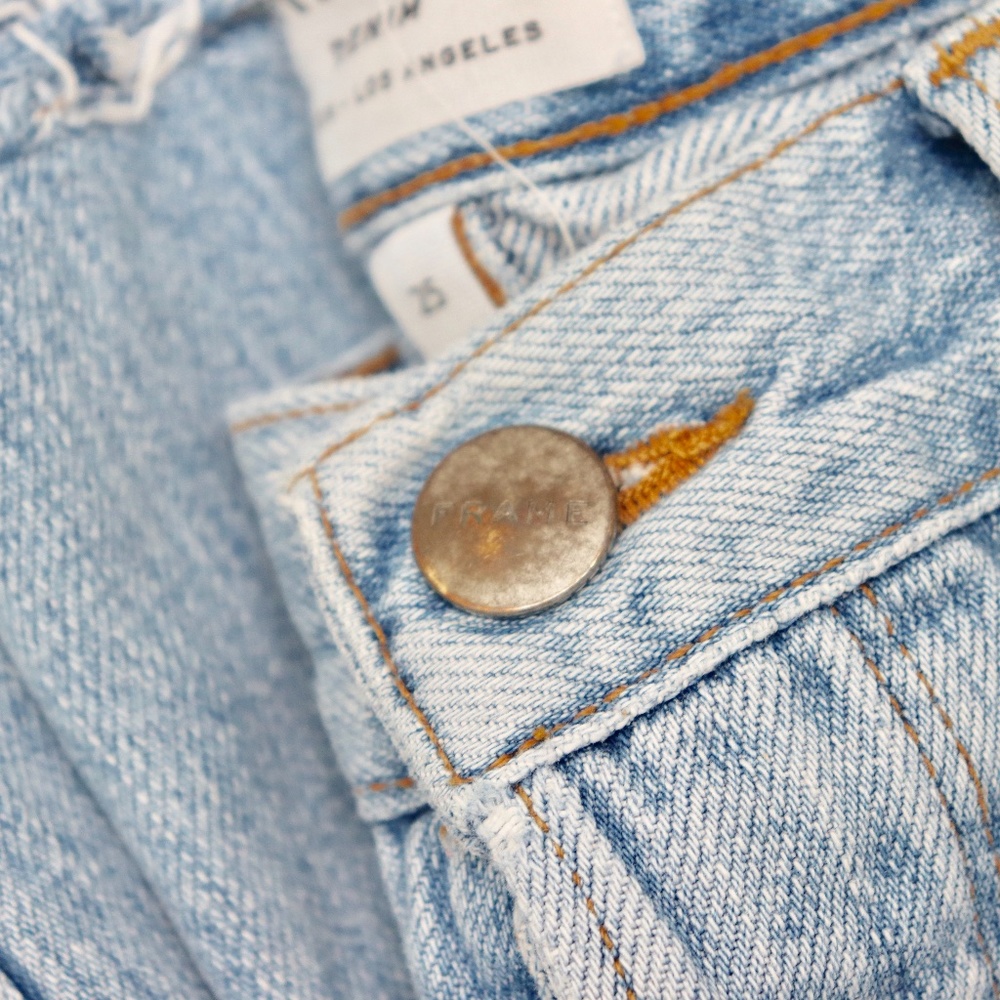 Frame Le Original Denim Ripped Distressed Jeans 25